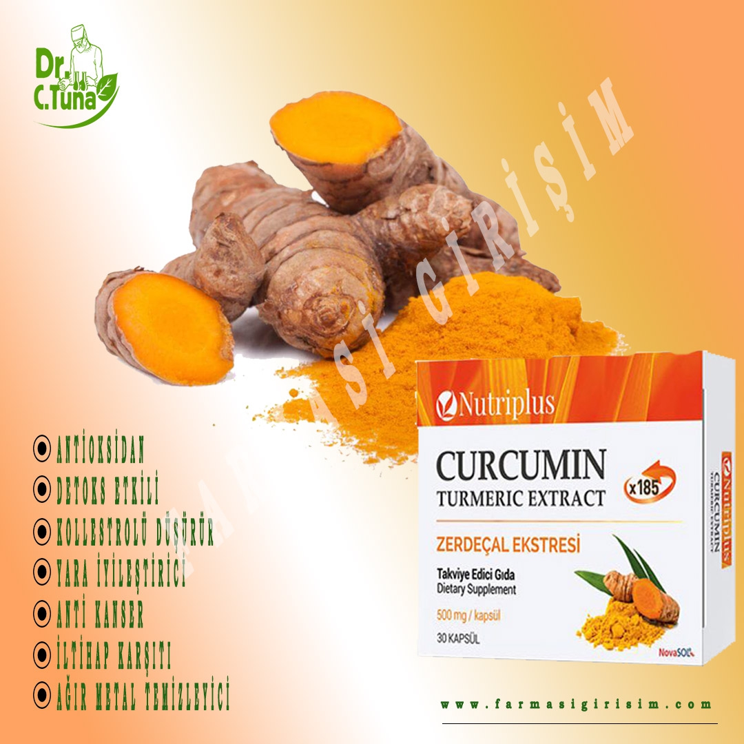 NUTRİPLUS ZERDEÇAL EKSTRESİ CURCUMİN